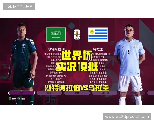 2026年沙特阿拉伯与乌拉圭世界杯比赛历史交锋纪录与战绩分析
